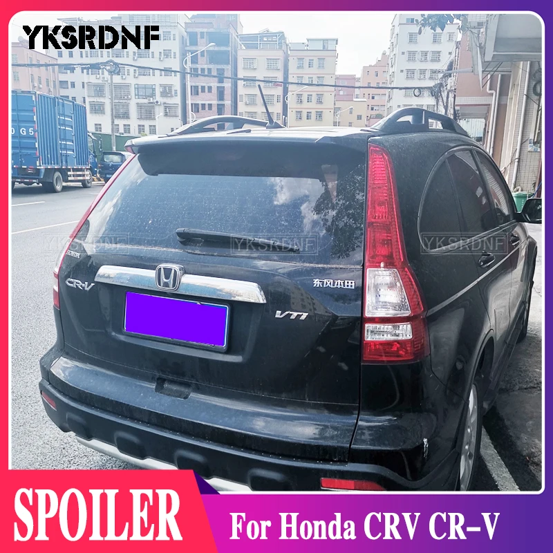 

Задний автомобильный спойлер из АБС-пластика для Honda CRV 2007 2008 2009 2010, цвет грунтовки, внутренний спойлер для honda cr-v honda cr-v
