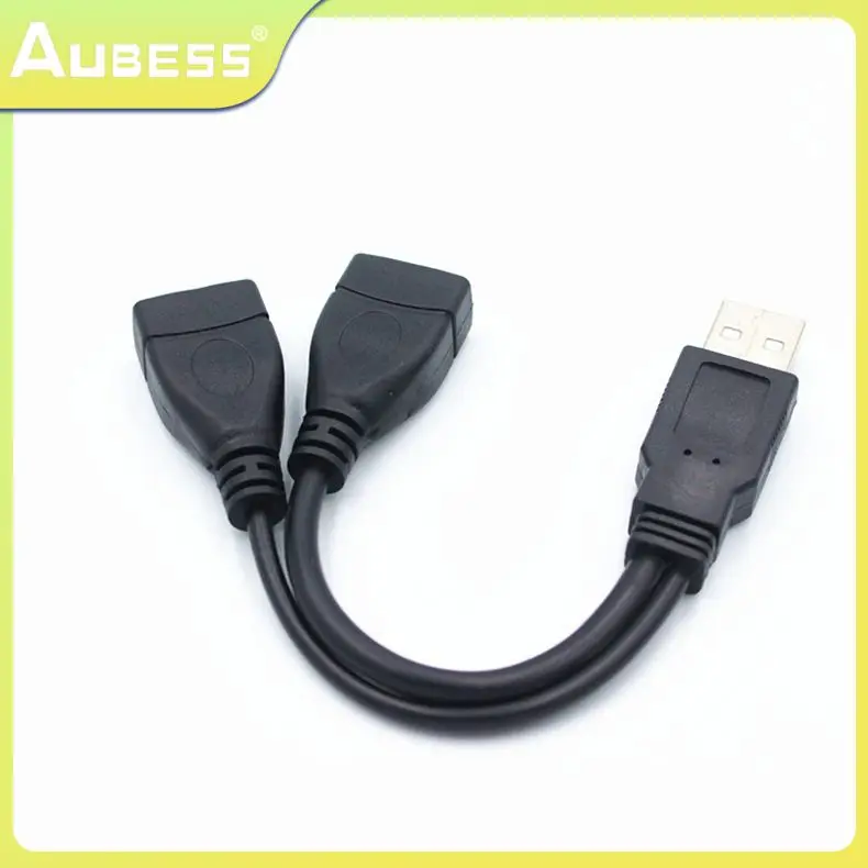 

Usb1 Tow 2 Y Data Line Power Adapter Converter Splitter Usb 2.0 Extension Line Transmission Line Superhighspeed Data Cable 0.15m