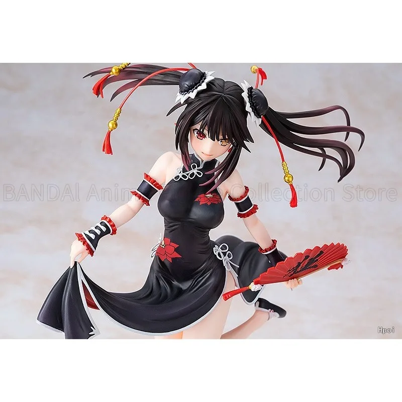 Фото В наличии оригинальные Chara-ani CAworks Date A Live III Kurumi Tokisaki China Dress Ver Toys Model Decoration Gift Collection №5