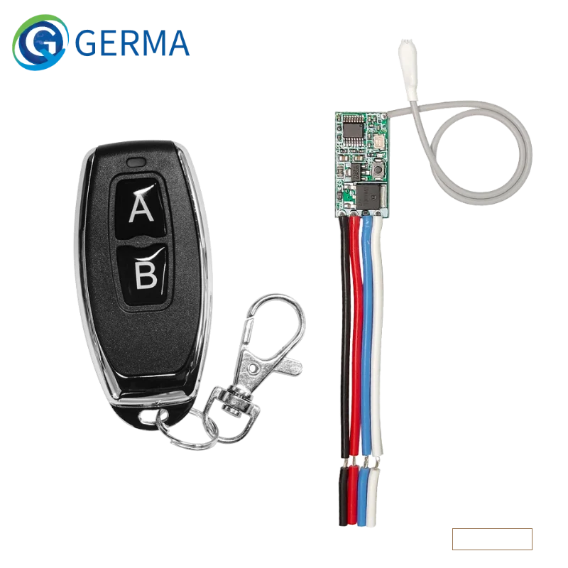 GERMA 433MHz Wireless Remote Control Switch Long Range Mini Receiver 3.6V 12V 24V and 433 MHz Transmitter Remote Control