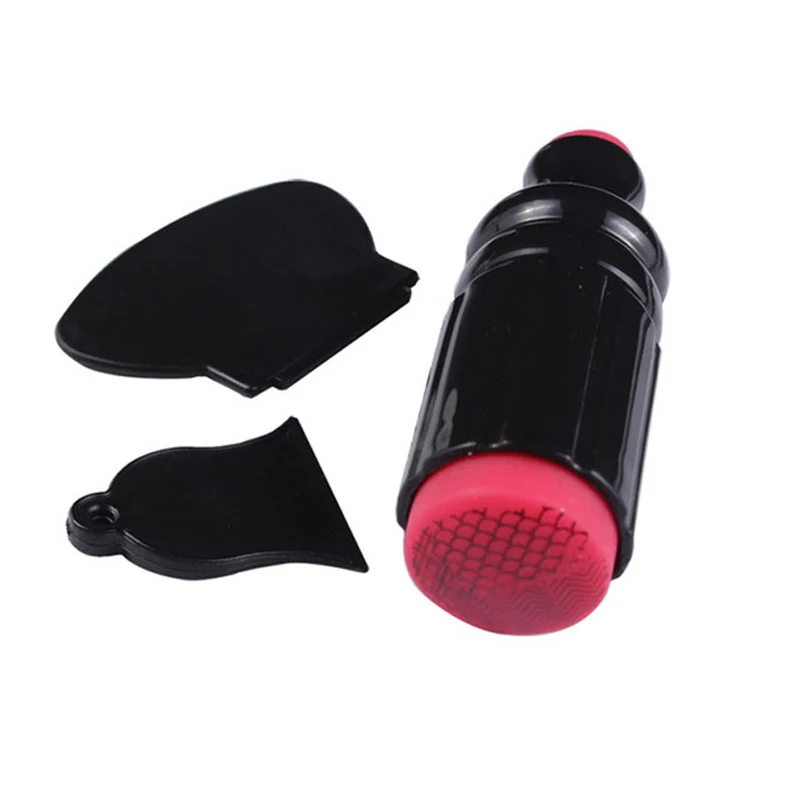 Штамповочный скребок для дизайна ногтей пластины инструменты маникюра Лак