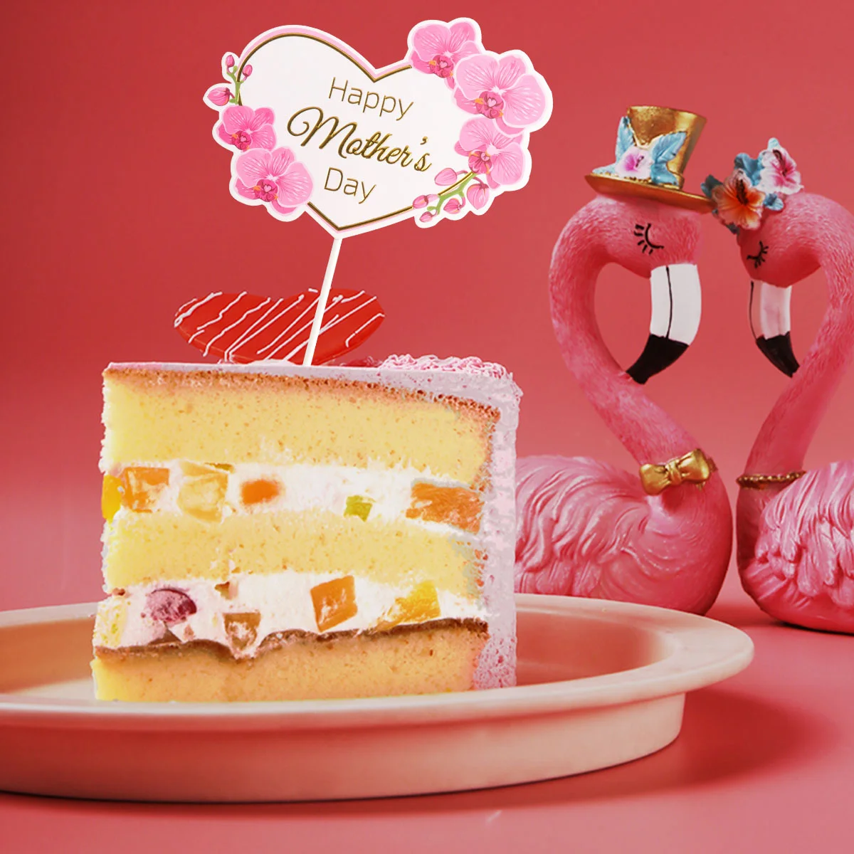 

Day Mothers Cupcake Topper Happy Stickers Cup Cakes Cupcakes Easter Mother Picks Decoration Insert