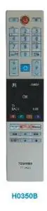 

TURN KL TOSHIBA CT-8543 NETFLIX-PRIME VIDEO-YOUTUBE TV key LCD-LED TV remote control