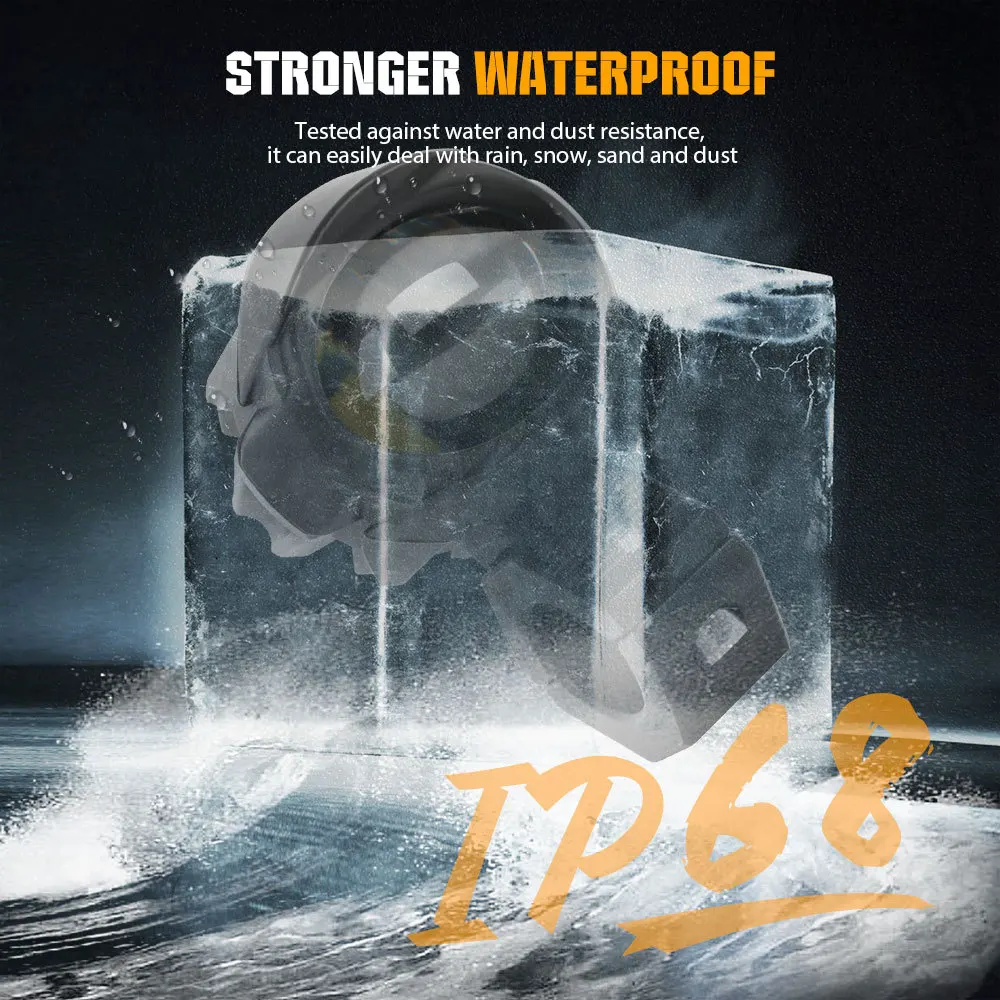 3-дюймовый мотоциклетный противотуманный фонарь яркая лампа для бездорожья