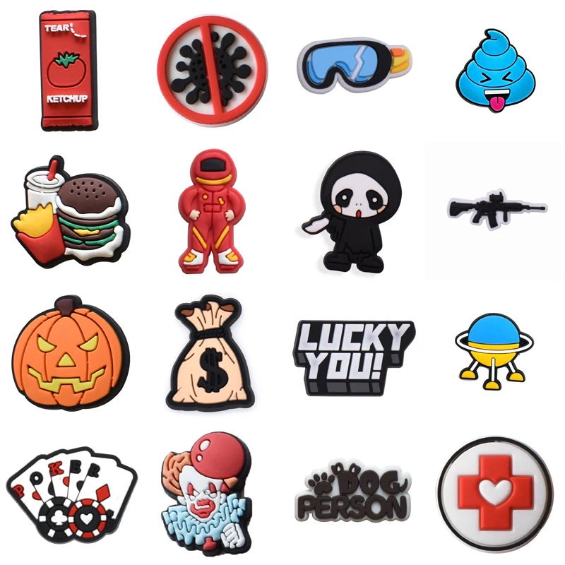 

Girl Para Pins Set Jeans Women Charm Wholesale Bulk Kids Decorations for Crocs Packs Boy Men Shoe Charms Gifts Shoes Accessories