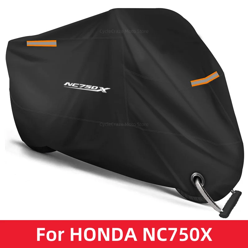 

Чехол для мотоцикла, водонепроницаемый уличный скутер, УФ-защита, пылезащитный чехол от дождя для HONDA NC750X NC 750X NC750 X 2014-2020