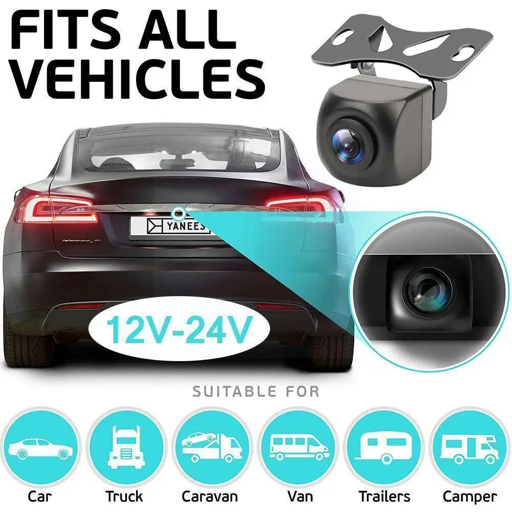 

Car Rear View Camera 1080 Ip67 Waterproof Night Fish Eye Lens 170 Degree Parking Reverse Camera For Suv Car Acces R9n5