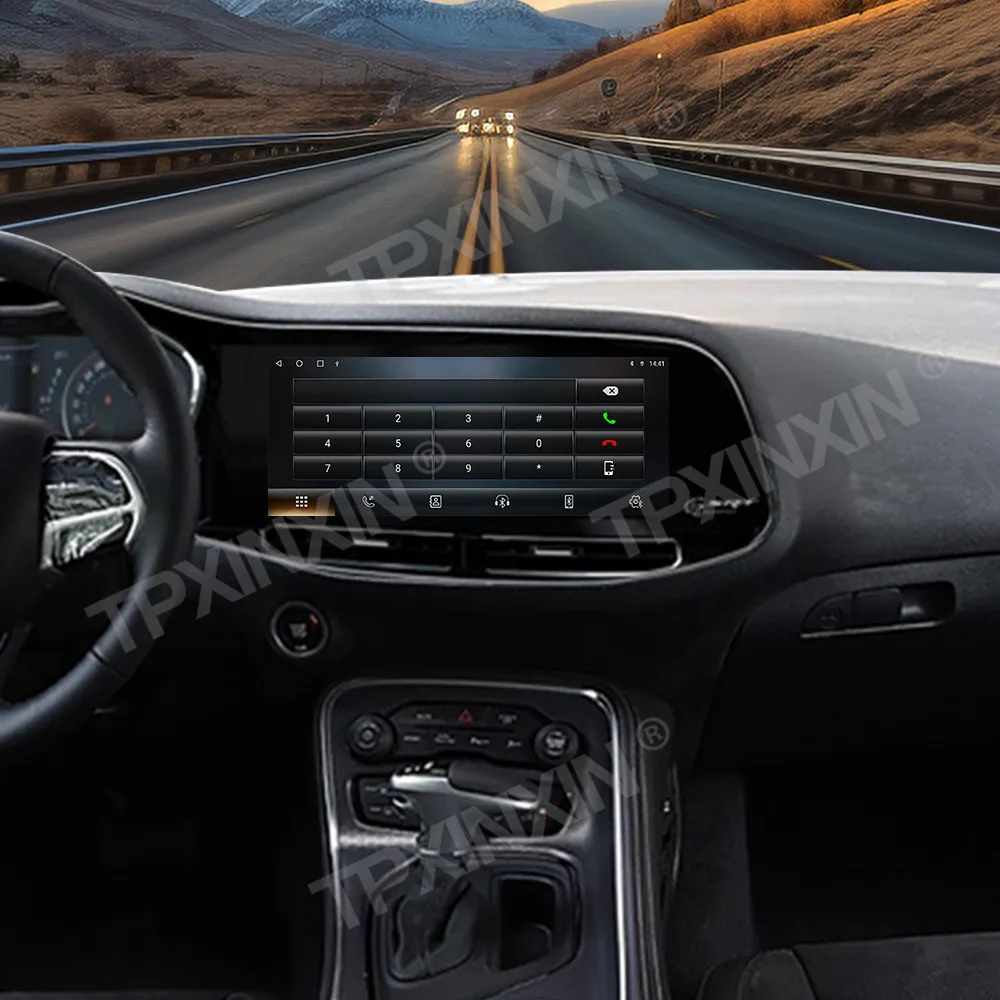 12 3-дюймовый автомобильный радиоприемник для Dodge Challenger SRT Hellcat 2010-2024