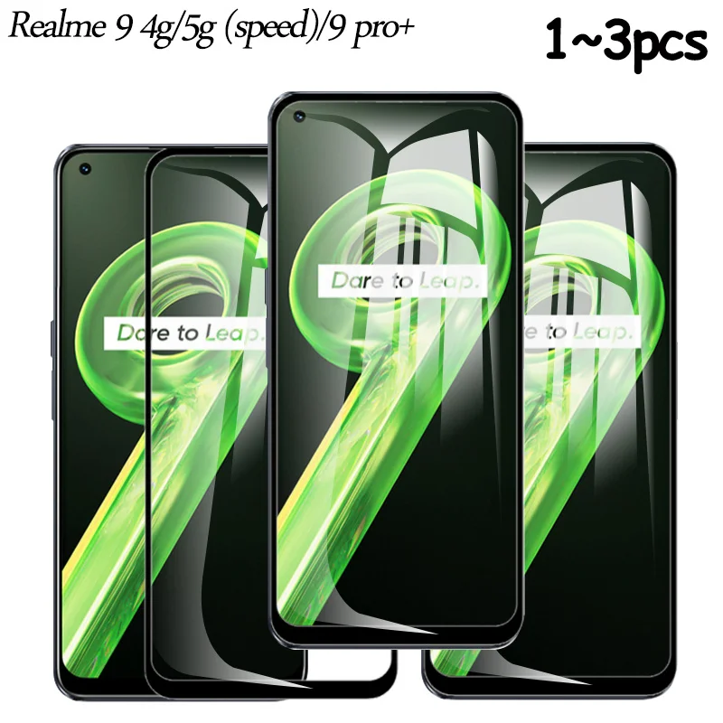 

Аксессуары для телефона, защитная пленка для экрана для realme 9 4g Ззащитное стекло realmi 9 5g speed edition закаленное стекло для realme 9 pro plus защита стекля...