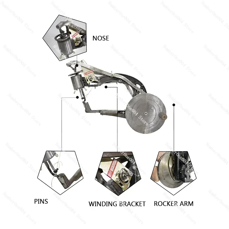 SL-26 Ручная машина для обрезки кромок обуви диагональная игла швейная швейное