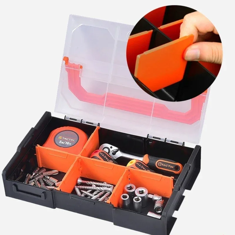 

Be Box Box Plastic Multi-functional Can Parts Box Screw Small Element Sorting Combined Storage Accessories Tool