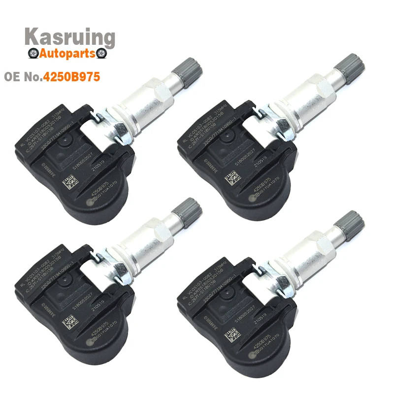4250B975 4 шт./лот TPMS датчик системы контроля давления в шинах для Mitsubishi I-Miev Lancer Mirage