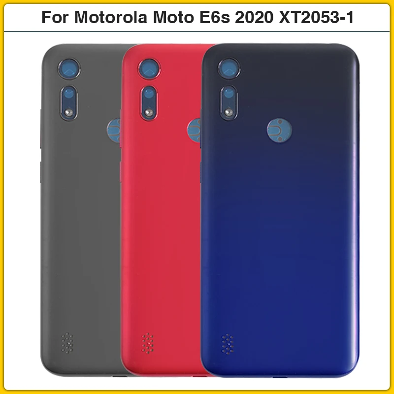 

10 шт., задняя крышка батарейного отсека для Motorola Moto E6s 2020