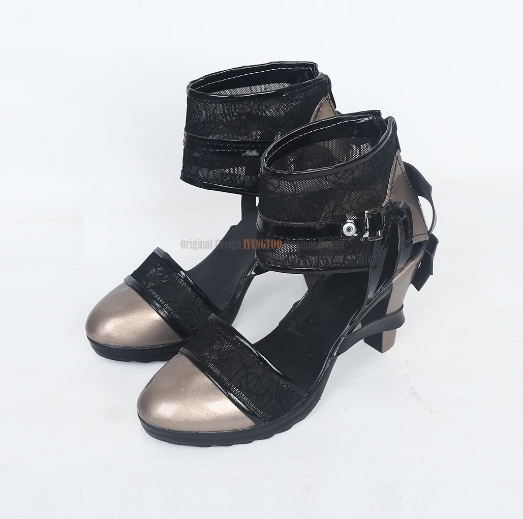 Туфли Lunafreya nox fleuret для косплея финальная фантазия XV Kingsglaive обувь сандалии на