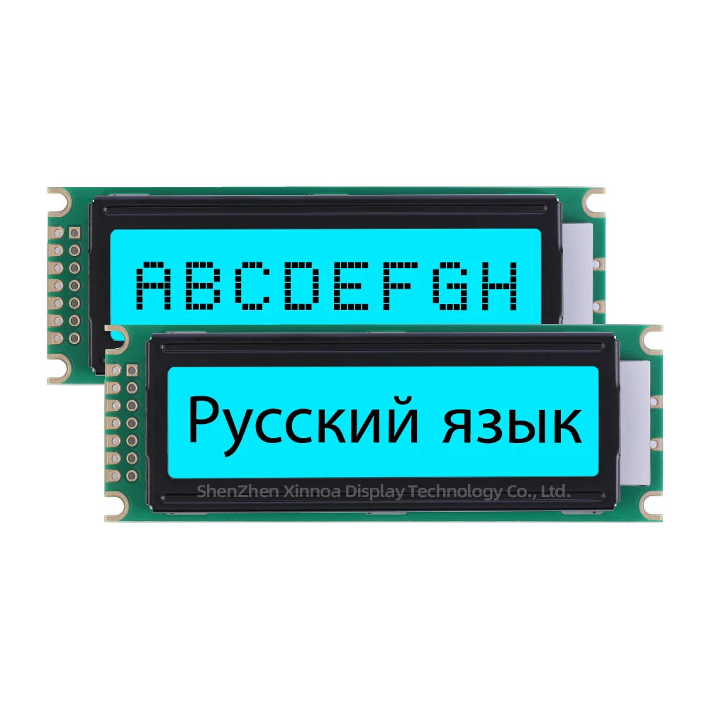 Источник производителя 0801A ЖК-дисплей с русским иероглифом матричный экран серая