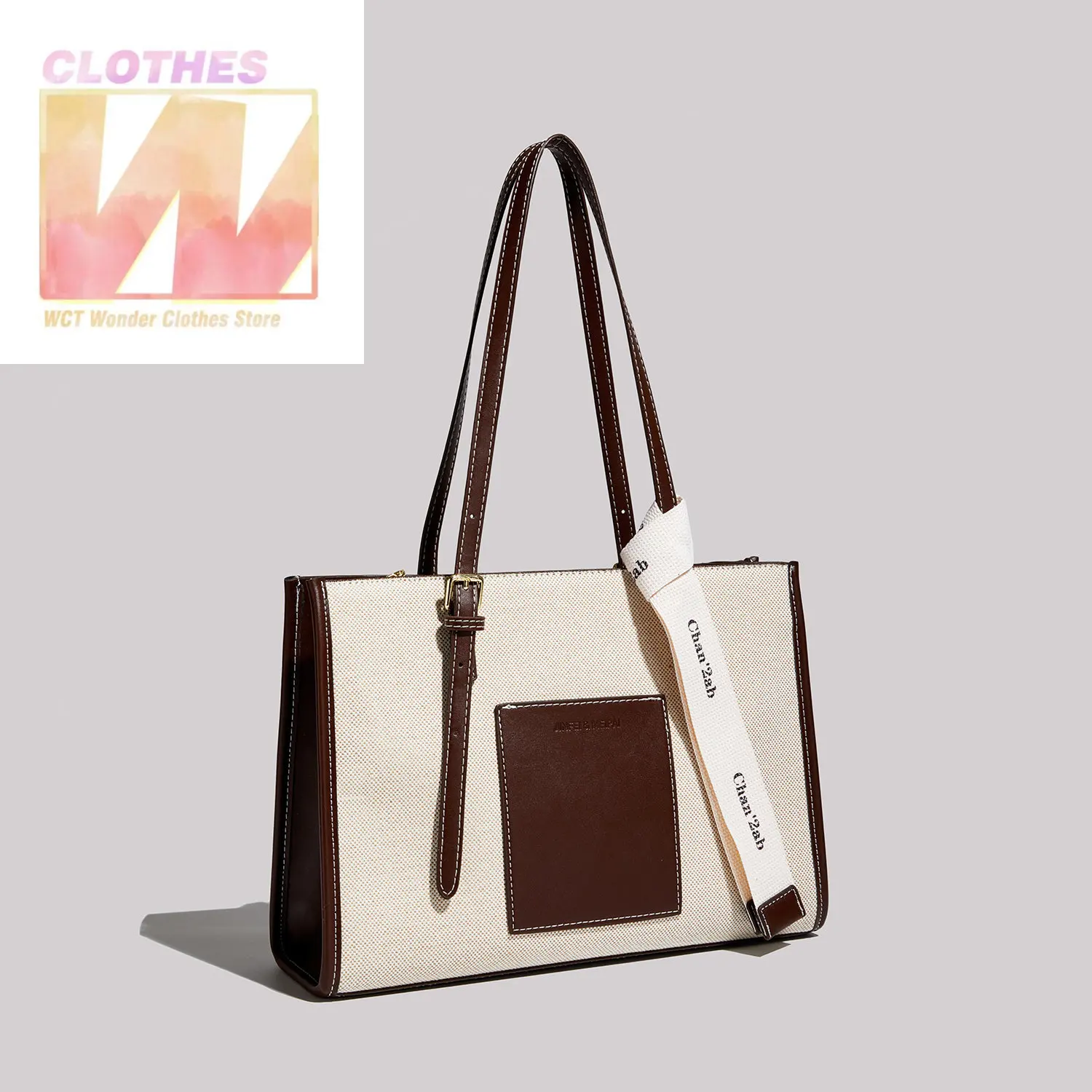 

2023 New Trend Japan Luxury Brand Women's Shopping Bag Totes Beach Bag for Ladies Shopper Bag Canvas Large Capacity Shoulder Bag