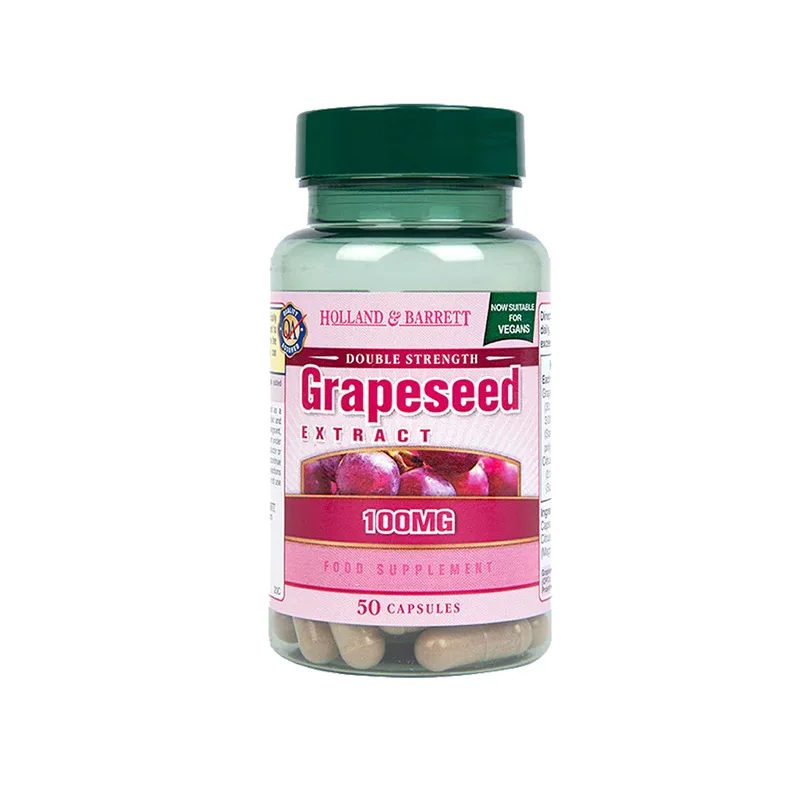 

1 bottle grape seed essence capsule 100mg reduce pigment precipitation increase skin elasticity slow down aging health food