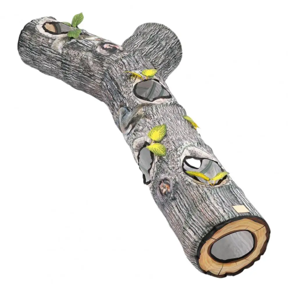 

Многоразовый туннель для игры и отдыха с маленькими зубьями животных, 3-сторонний игровой туннель для ежедневного использования