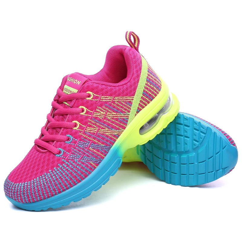 

Women Sneakers Tenis Feminino Fashion Mixed Colors Designer Shoes for Woman Air Cushioned Sole Running Shoes Casual Basket Femme