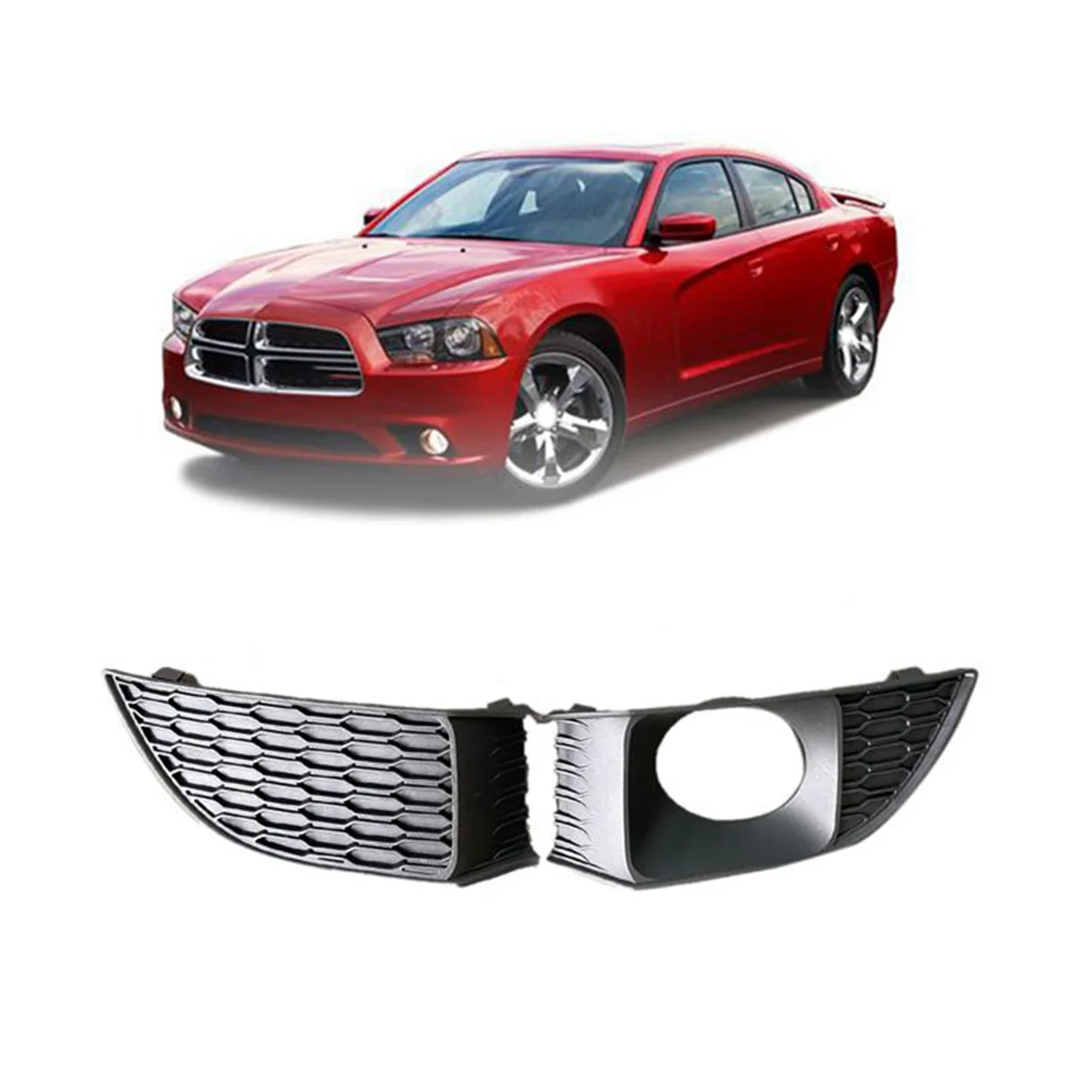 Противотуманная фара для автомобильного переднего бампера Dodge Charger 2011-2014