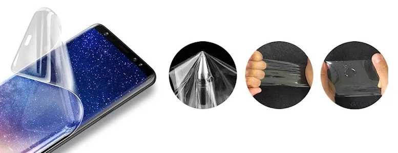 Защитная гидрогелевая пленка для Motorola Razr 2019 (Clear HD) Глянцевая |