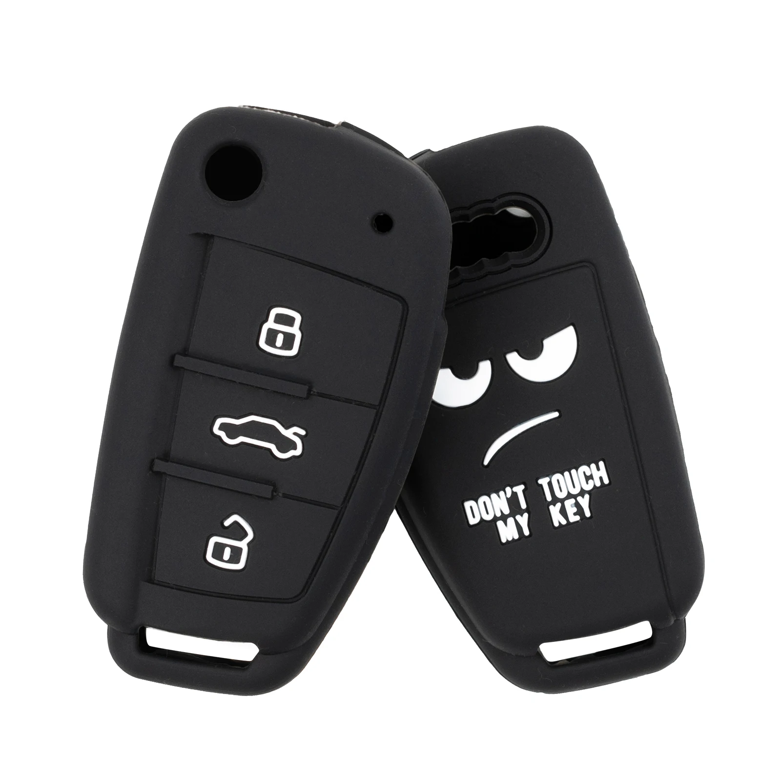 Для Audi A1 S1 A3 S3 A4 A6 RS6 TT Q3 Q7 2005 - 2013 Keyless Remote Key Skin Cover Shell рукава Protector силиконовый ключ