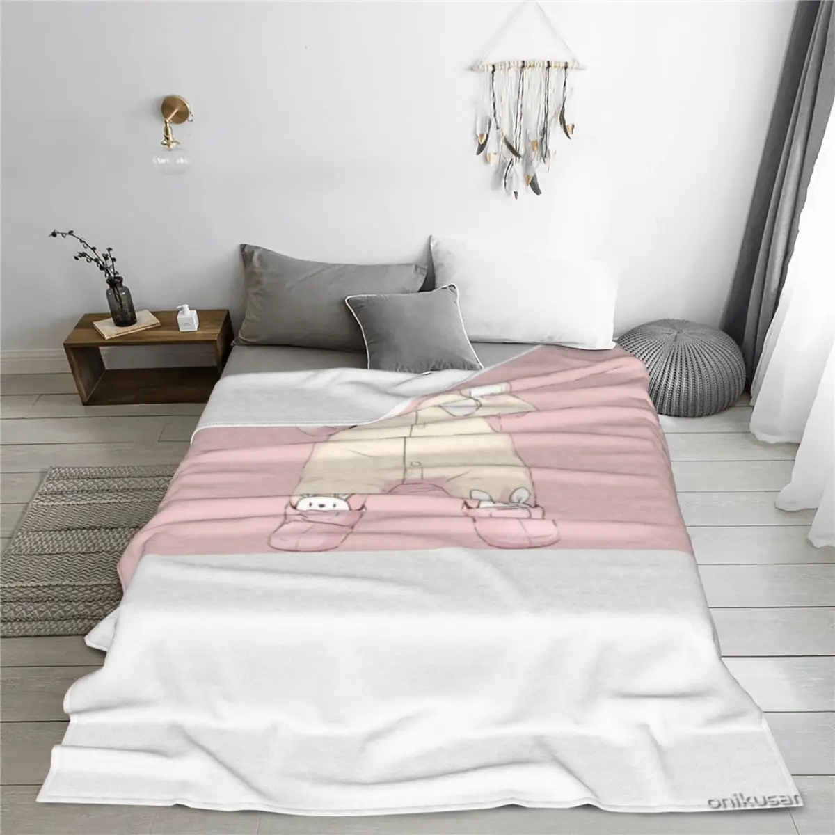Детское одеяло с иллюзией Love Is An иллюзия тематический дизайн покрывало на