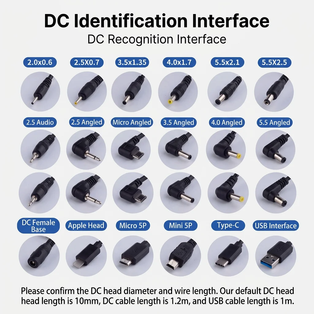 Переходник USB на DC-разъем 2.5*0.7 мм  DC 2.5x0.7 белыйчерный L-образный угловой штекер с кабелем-коннектором (art.: 3920db37dabc2) - 3920db37dabc2