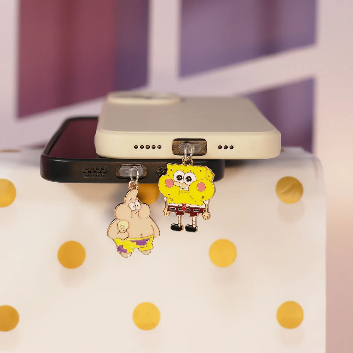 Аниме Подвеска Телефон Пылезащитная заглушка чехол для телефона украшение
