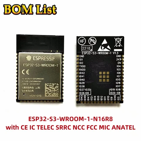 Беспроводной модуль ESP32-S3-WROOM-1-N16R8 с TELEC