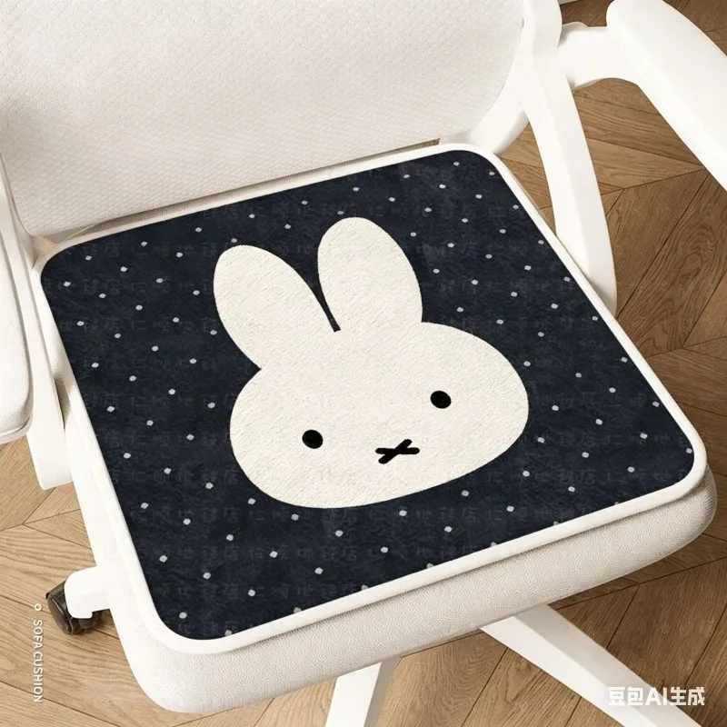 Новая мультяшная моющаяся подушка Kawaii Miffy2026 с защитой от скольжения и грязи для общежития и класса (art.: 3920da7a2f549) - 3920da7a2f549