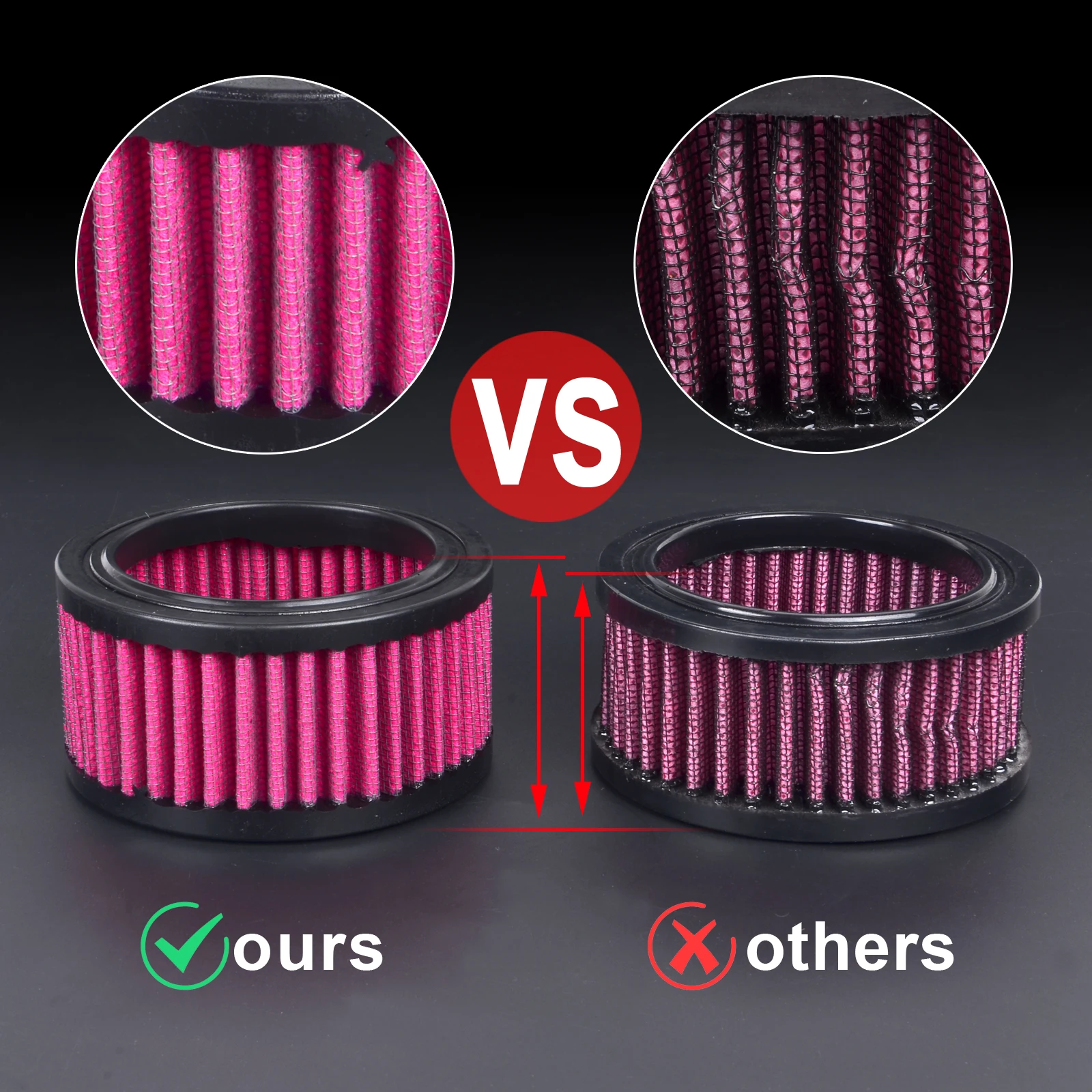 Воздушный фильтр для Мотоциклов Harley Sportster 72 Forty-Eight XL1200 883 1991-2016