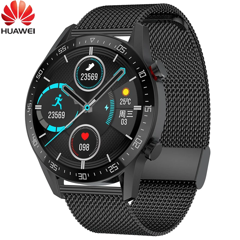 

Huawei Relogio Inteligente Smart Watch Men IP68 Waterproof Android Smartwatch Smart Watch for Android Phone Iphone IOS