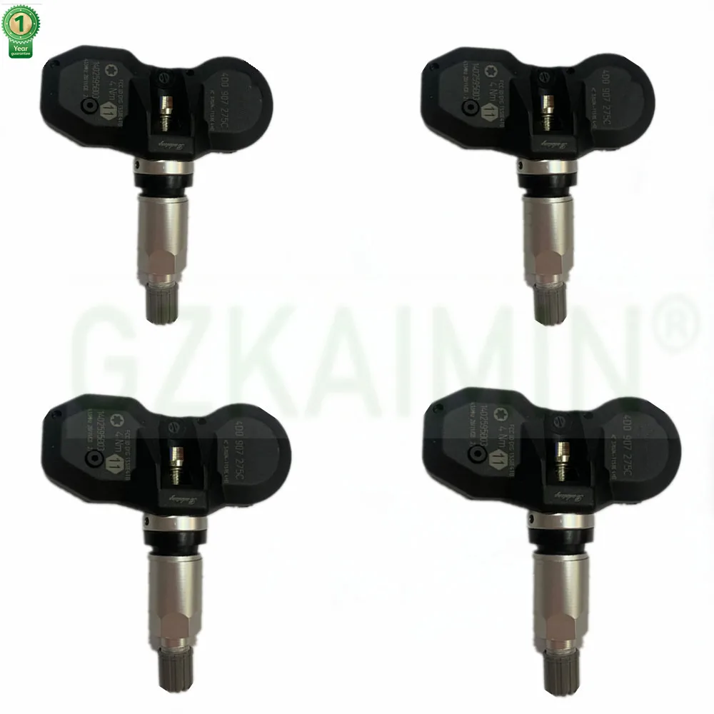 Набор из 4 шт. новинка датчик давления в шинах TPMS 4D0907275C 4D0907275 для AUDI A4 A6 A8 2004 2005 2006 2007