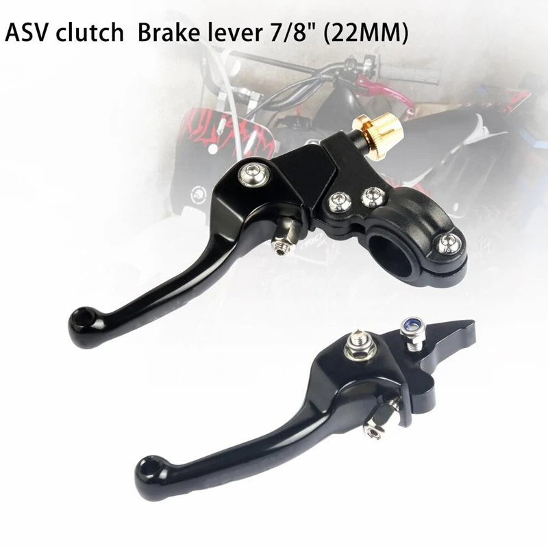Aluminum Alloy Motorcycle Clutch Lever Brake Lever Motocross for KLX BBR ATV Motorcycle Brake Pump Brake Lever