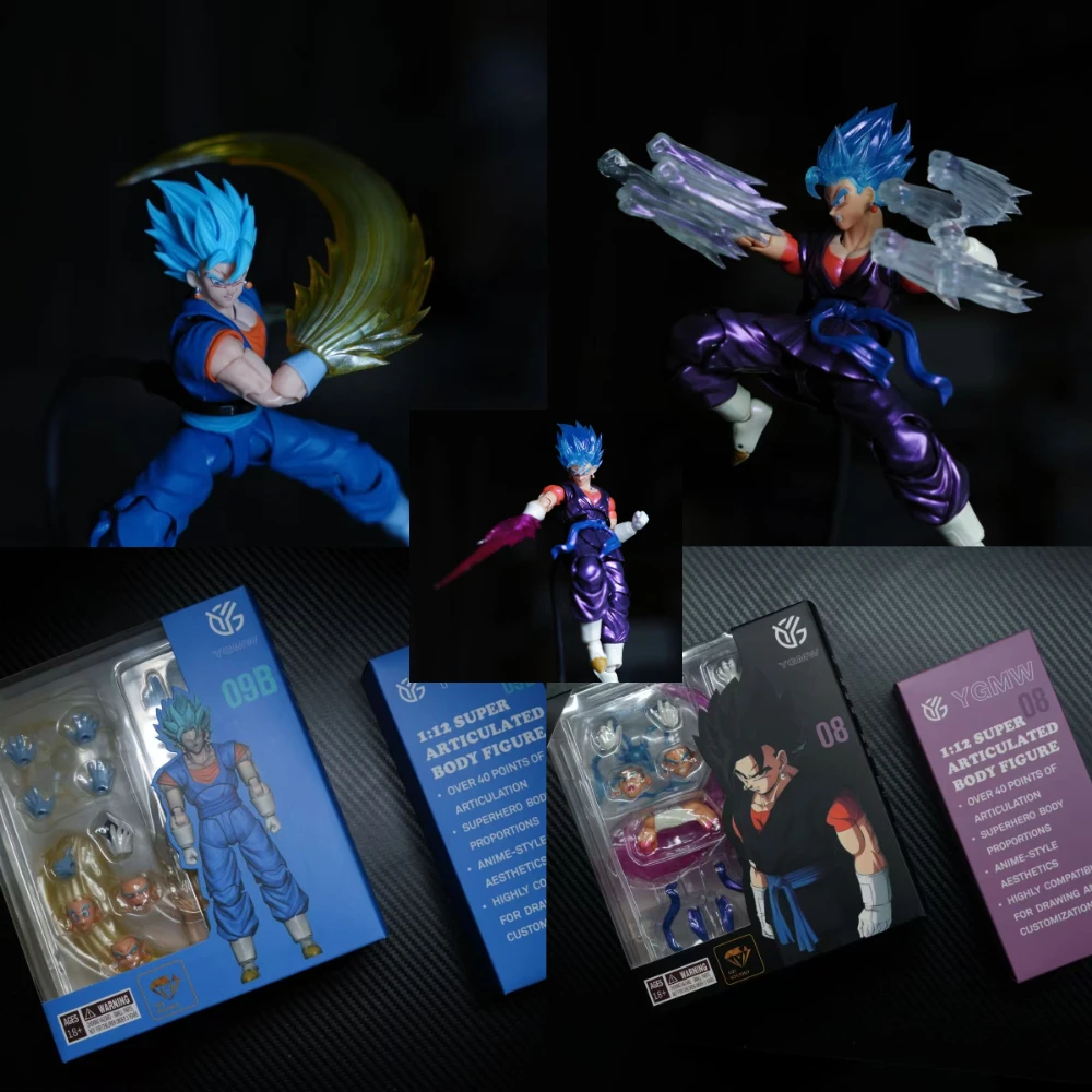 Фото В наличии доставка в течение 24 YGmw Studio OC Toys Dragon Ball Dragon Ball Heroes Fusion Warrior Vegito 07, фигурка №1