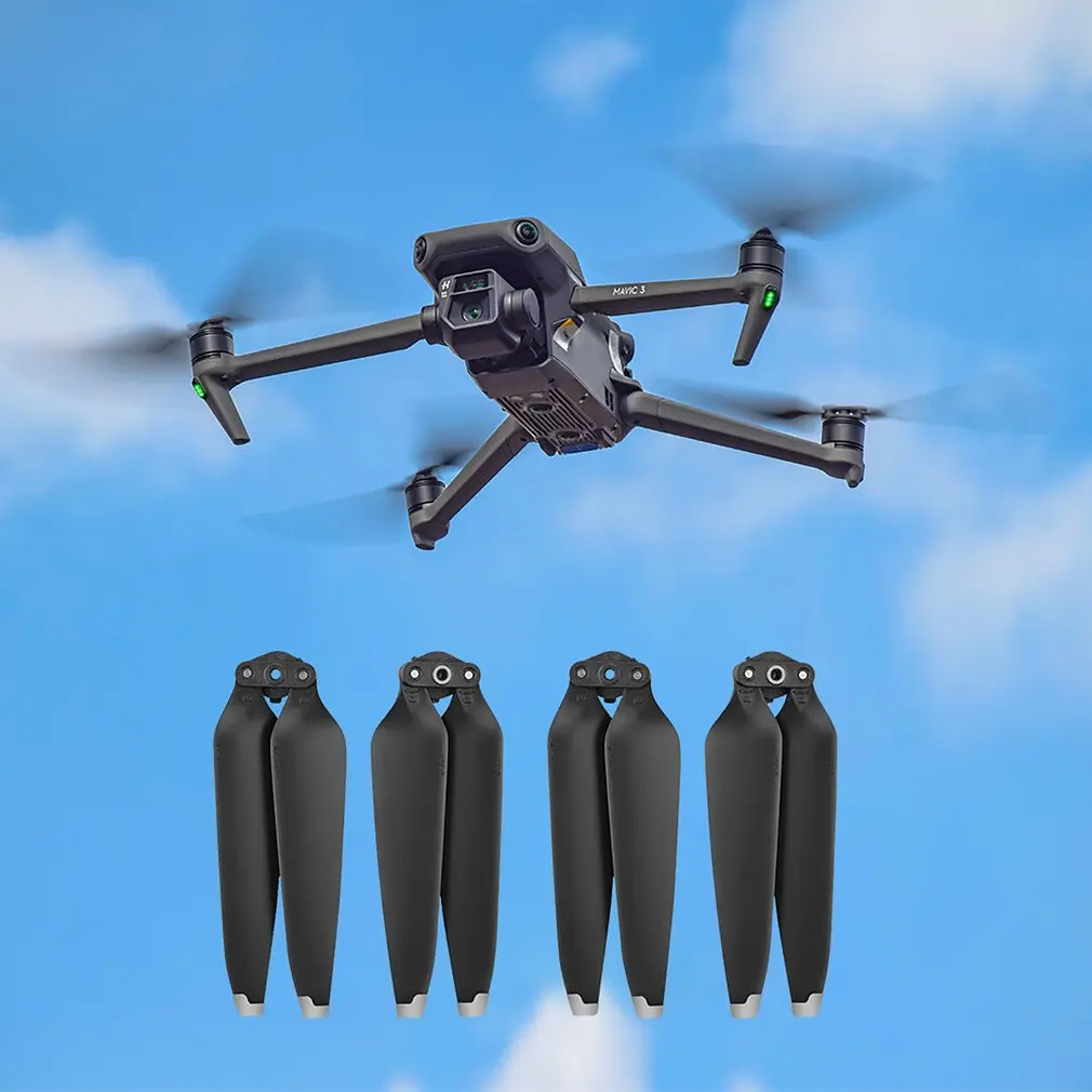 

Пропеллер для MAVIC 3 пропеллер БПЛА аксессуары Высокая прочность PC прочный материал Изысканная окантовка крыла