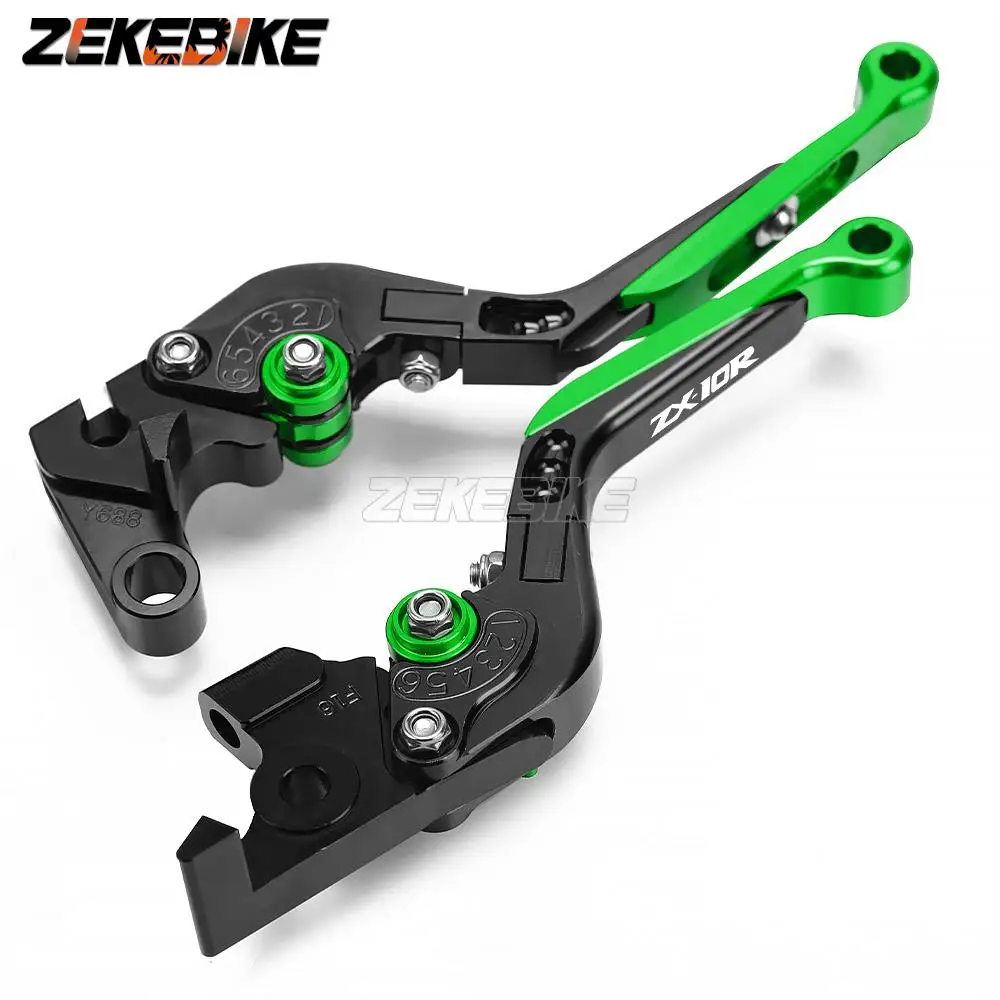 

Brake Clutch Levers For KAWASAKI ZX636 2007-2018 ZX10R ZX-10R 2006-2015 ZX6R ZX-6R 2007-2016 Accessories Motorbike Handle Lever