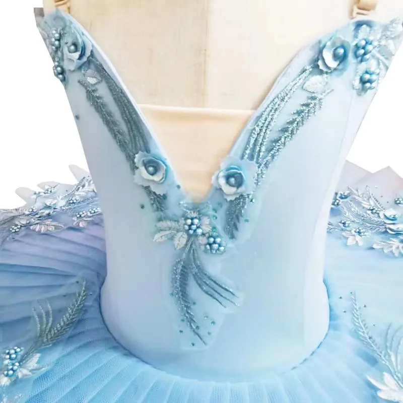 Новое профессиональное балетное платье Голубое небо классическая балетная юбка