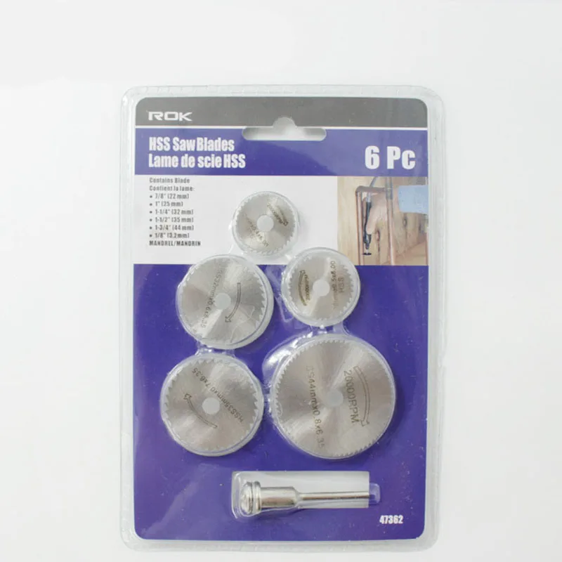 

Набор режущих деталей из быстрорежущей стали, набор из 7 предметов, электрическая шлифовальная машина, лезвие для пилы по дереву, режущее полотно для пилы