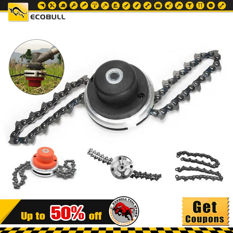 

Realmote 65Mn Universal Mower Trimmer Head Chain Lawn Grass For Garden Cutter Spare Parts Electricity Tools Accessories