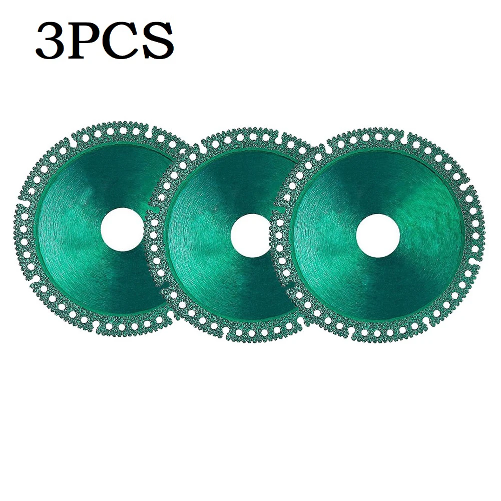 3pcs Diamond Cutting Disc Saw Blade Composite Multifunctional Granite Marble Cutting Disc Porcelain Tile Ceramic Blades