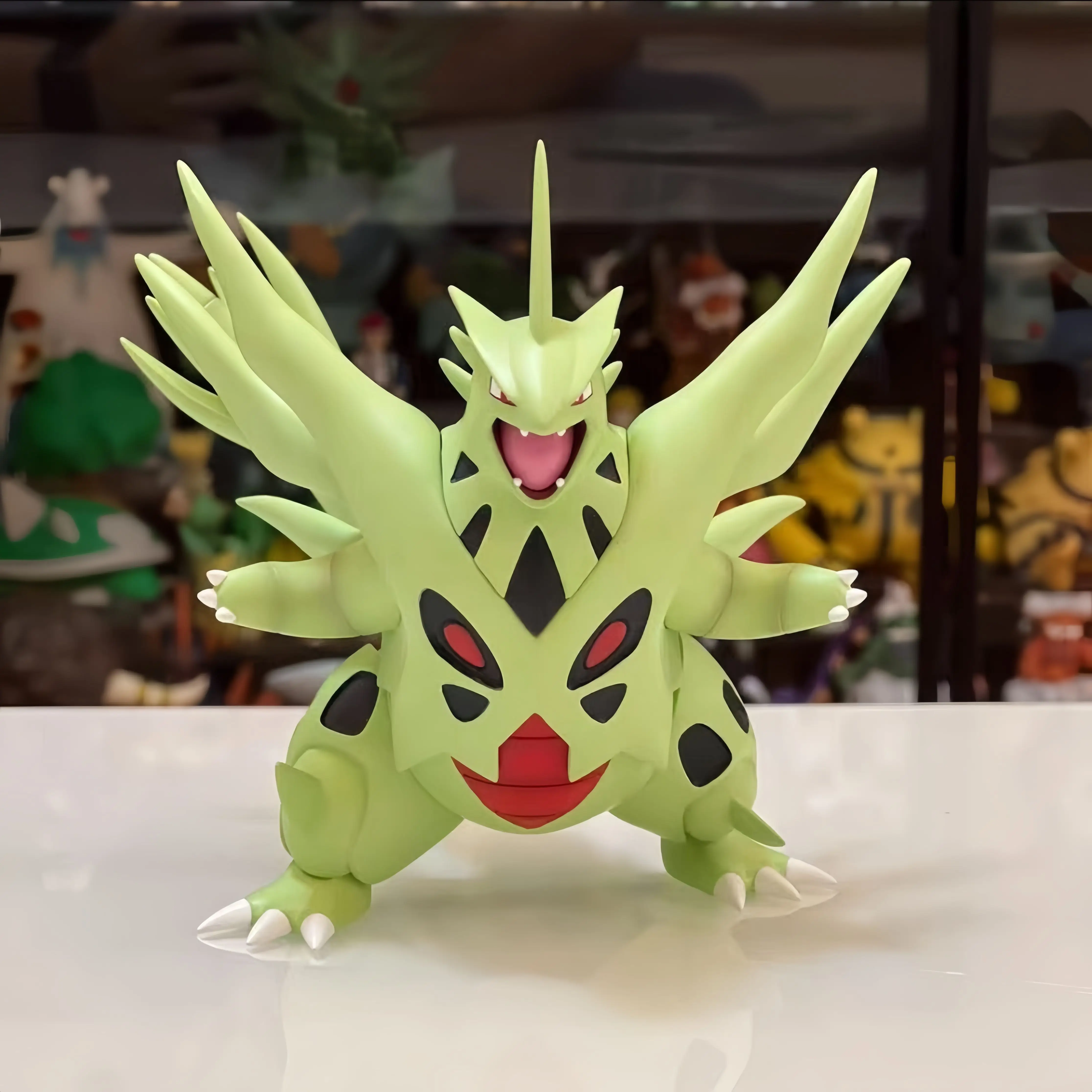 14 см фигурка покемона Mega Tyranitar аниме фигурки ПВХ Gk статуя модель куклы