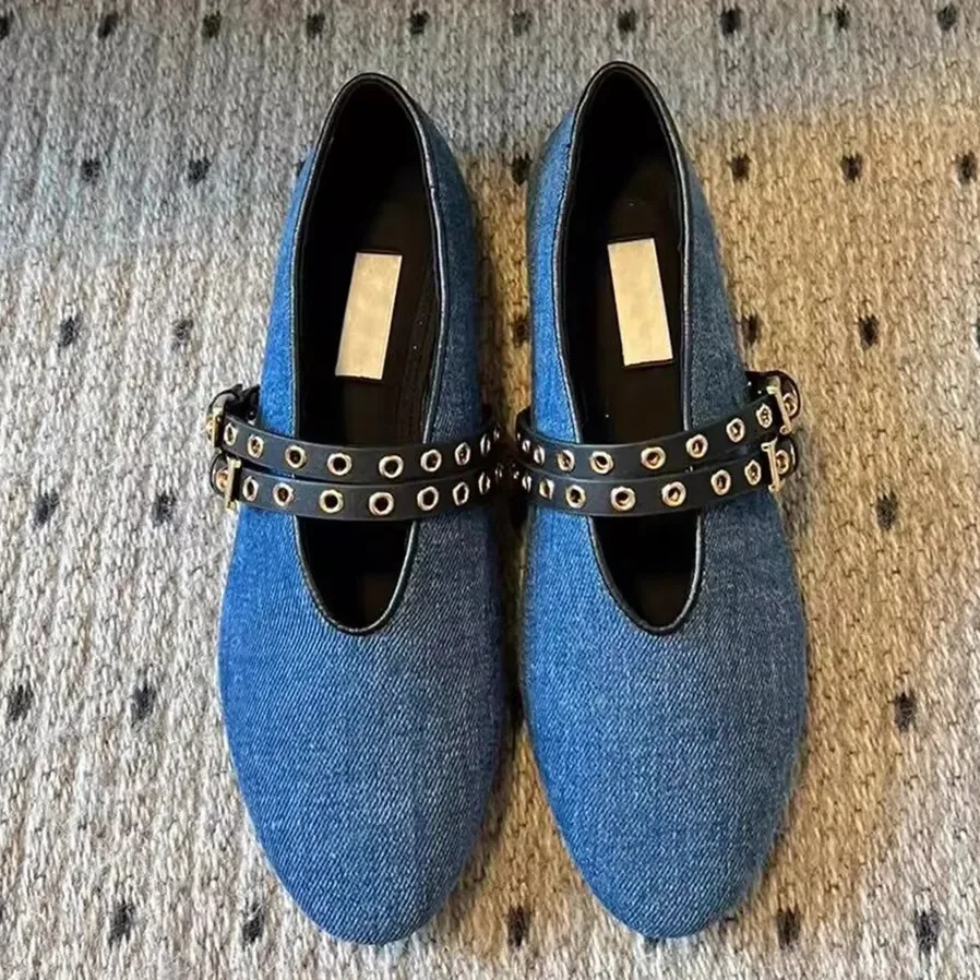 Дизайнерская брендовая женская обувь на плоской подошве повседневные туфли Мэри