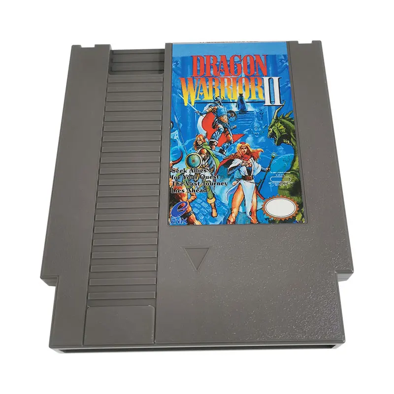 

Dragon Warrior 2 For NES Games Lot,8 Bit 72Pin Video Game Card,PAL and USA Version Game Cartridge