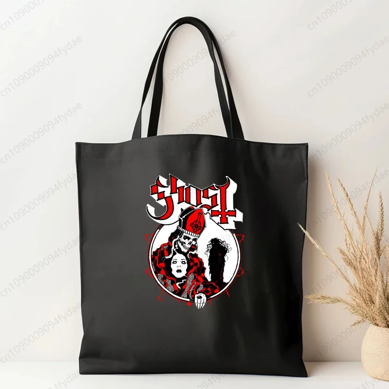 Женская сумка через плечо с принтом призрака рок-группы