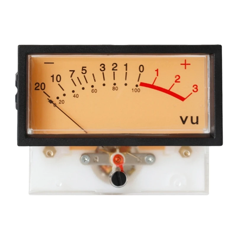 

High Accuracy VU-Meter Header Audio-DB Level Header Power Amplifier-Level Meter Ammeter Measuring Instrument Tool TN-73