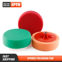 single sale spta 6inch polishing pad with m14 thread backing plate car paint waxing sponge polishing disc for ro polisher