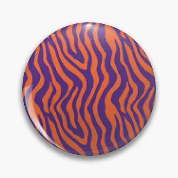 

Clemson Tigers Stripes Soft Button Pin Lapel Pin Brooch Cartoon Lover Collar Hat Gift Creative Cute Metal Jewelry Funny Women