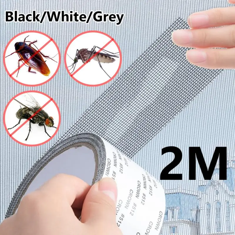 

Window Net Anti-mosquito Mesh Screen Repair Tape Repair Broken Hole Window Waterproof Patch Net Self-adhesive Mesh Tape Tools